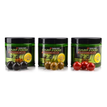 Carp Food Oil Hookers 18mm/120g Czarny Halibut